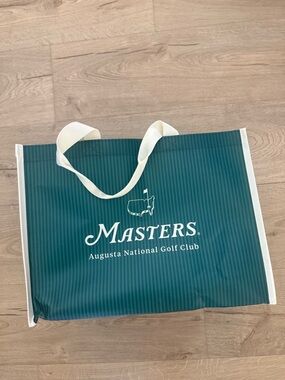 Masters 2024 Limited Edition Exclusive Green Golf Reusable Tote Gift Bag